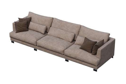 TaylorFam 82.75" Upholstered Modern Sofa